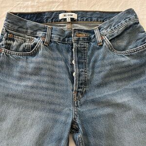 RE/DONE Blue Denim Jeans